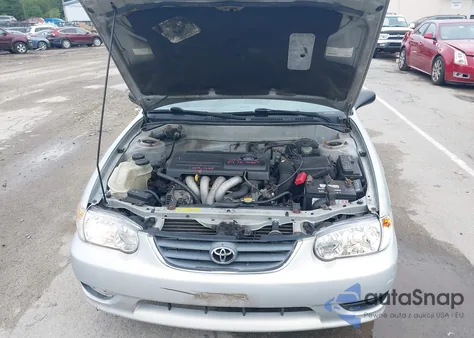 2001 Toyota Corolla Ce from USA, damaged, VIN 2T1BR12E61C450062